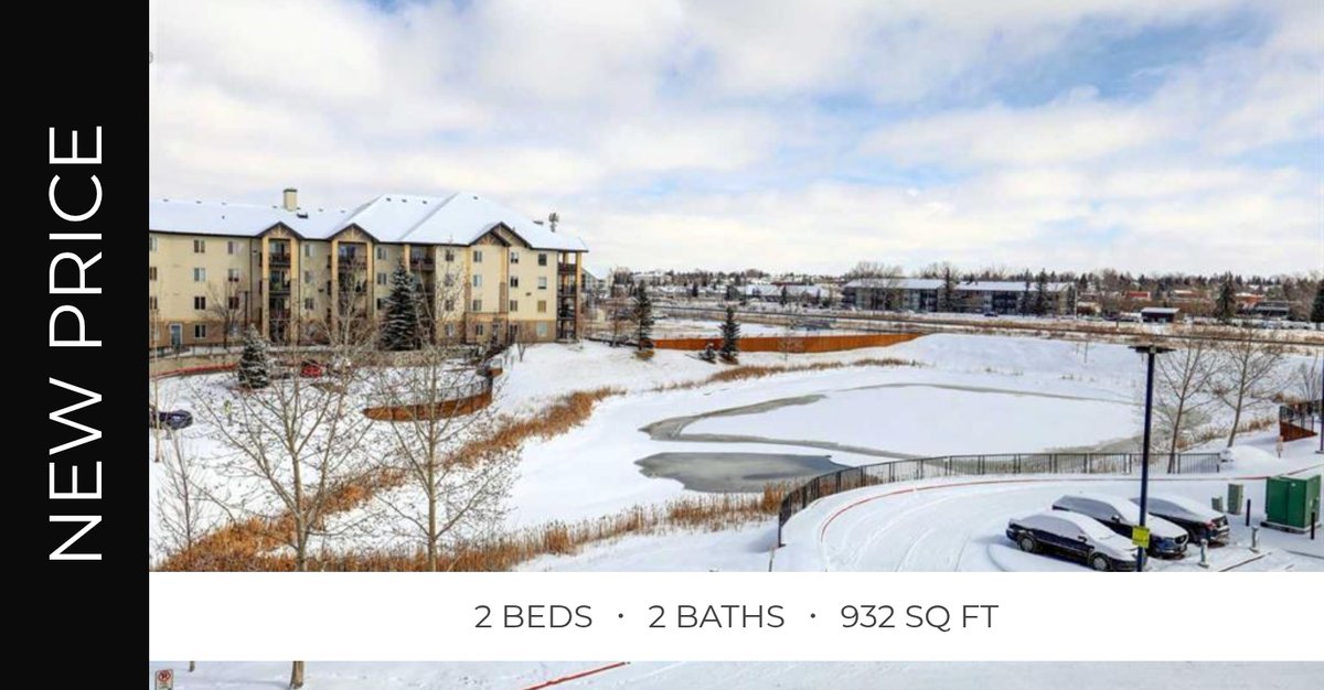 RemaxShilo's tweet photo. New Price Alert ⚠️ 

Welcome to unit 7303... This 2 bedroom, 2 bathroom home just reduced to $229,900! This inviting condo in the heart of Airdrie has a TITLED &amp; HEATED UNDERGROUND PARKING stall AND in-suite Laundry.

Reach o... https://t.co/pUidhxHRpy https://t.co/SYMvcgJQJ9