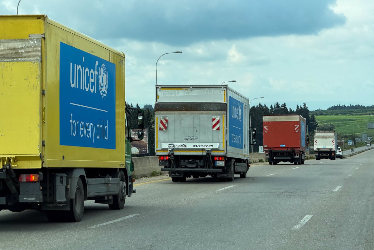 UNICEF Lebanon tweet media