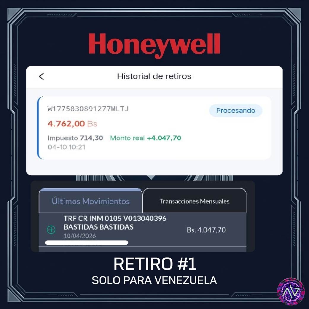 📈 Maximiza tu capital con Honeywell y genera rendimientos en Bolívares. 🔹 Participación: 10.000 Bs 🔹 Retorno diario: 1.250 Bs 🔹 Ciclo: 90 días
Aprovecha la oportunidad y regístrate aquí: 🔗 honeywellve.com/register?code=…
#Honeywell #FinanzasVzla #Emprende