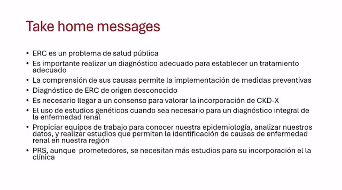 Mafer_ZavalaM's tweet image. Cada vez el nefrólogo se debe de familiarizar más con la genética y conocer nuestra historia como Latinos🧬

La Dra @Nefrontera nos da un gran repaso en las genética de las enfermedades renales crónicas de causa desconocida en Latinoamérica.

@IMINmx
#Nefrología #ERC #Genética