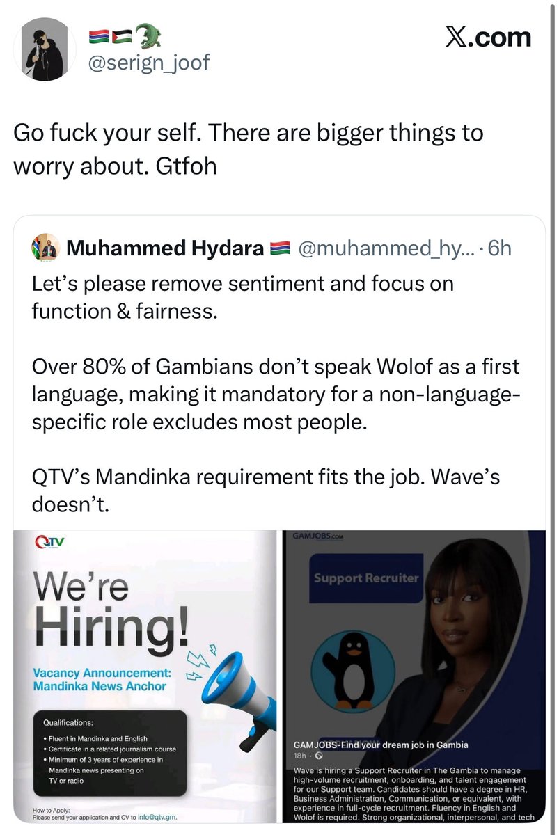 Muhammed Hydara 🇬🇲 tweet media