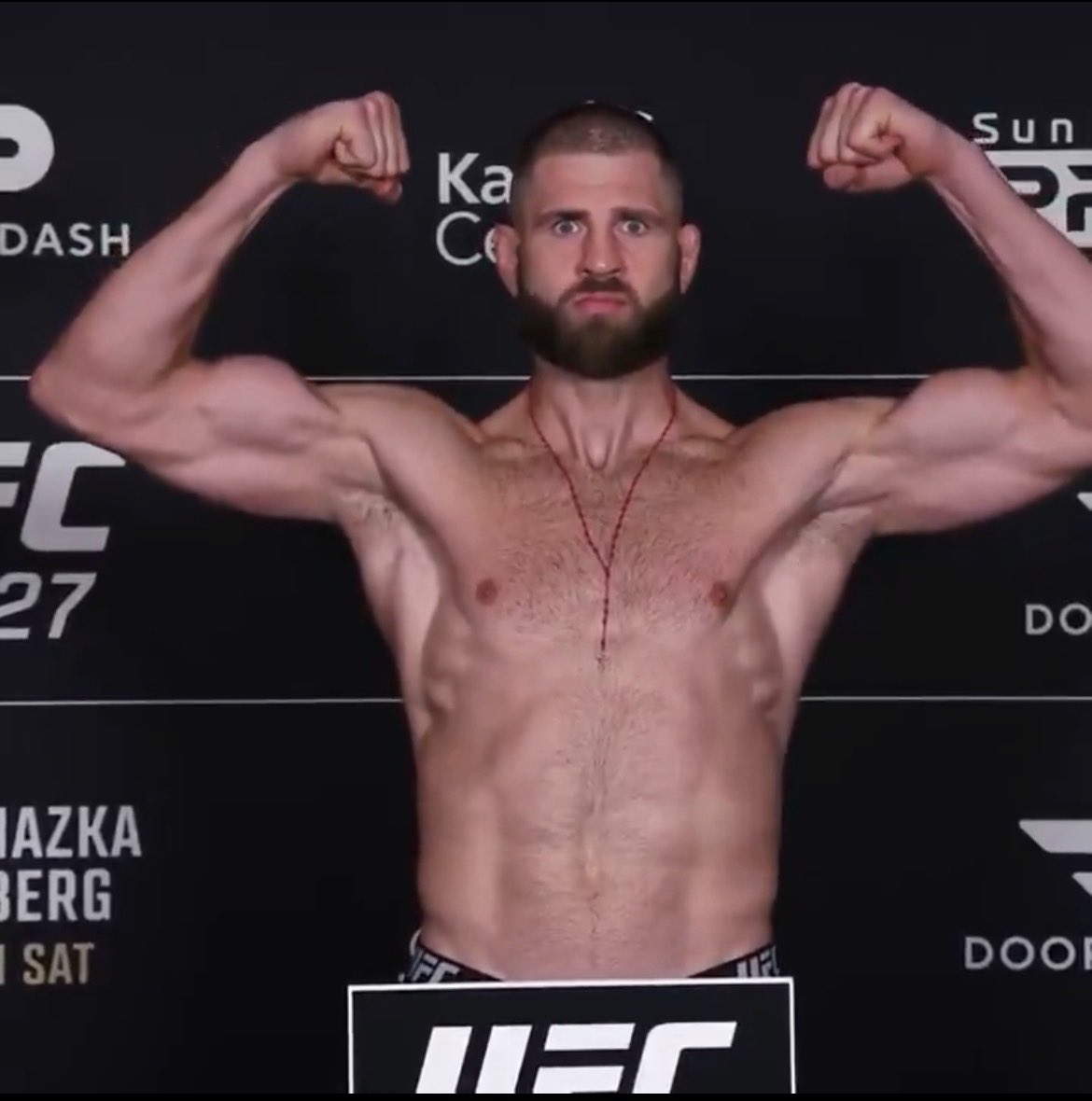 BananaManSmash's tweet photo. Good luck with those Ulberg tickets. 

And by good luck I mean go fuck yourself. 

The eyes of THE HUNTER ⚡️🇨🇿

Let’s go for that. ⚡️🇨🇿

#UFC327 https://t.co/A9q2JLhzqN