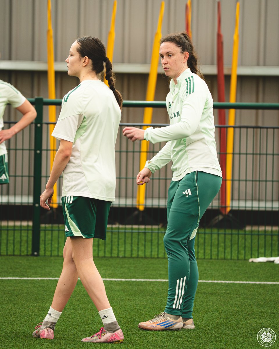 CelticFCWomen's tweet photo. This week, we have also seen a number of Academy players step up to first-team training 🙌

Mia Mitchell, Mirren Duncan, Ruby Morrison, Freya McIndoe, Julia Gorska &amp; Kayla Scott were all involved 👏

#CelticFC🍀 https://t.co/i16aWs9ZNv