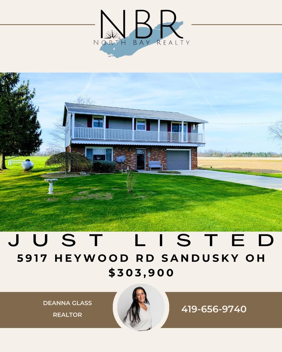 dee8vp's tweet photo. NEW LISTING!
5917 HEYWOOD RD SANDUSKY
4 BED 1.5 BATH OVER 1800 SQFT. 
Beautiful serene setting! Well maintained, natural wood floors, updated baths, and much more-message for a tour! #realtor https://t.co/c5MIa55lPf