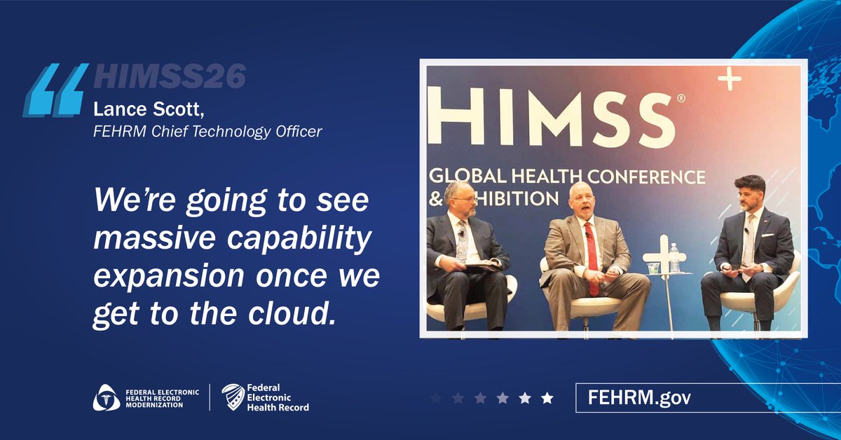 Federal Electronic Health Record Modernization tweet media
