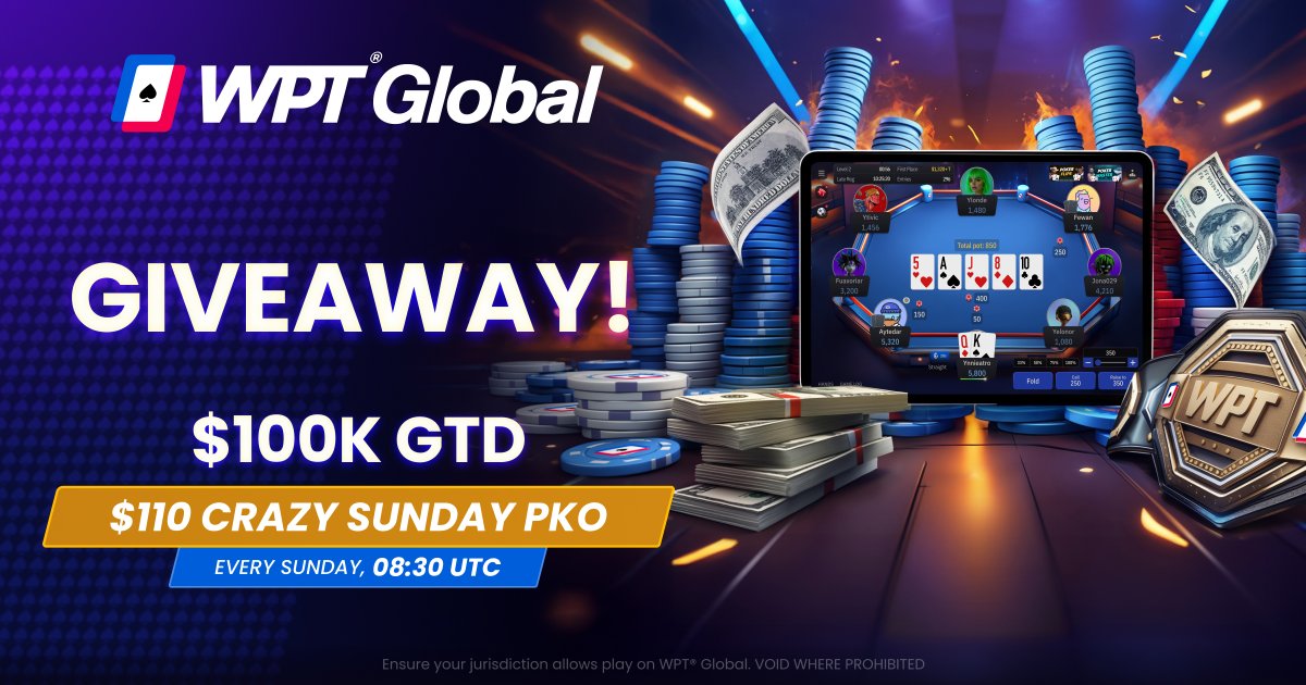 WPT Global Canada tweet media