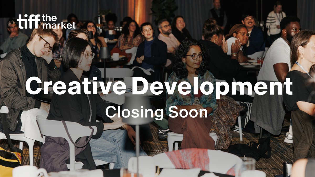 TIFF_TheMarket's tweet photo. Time is almost up to apply for our Creative Development programmes taking place during TIFF: The Market, including Directors’ Lab, Writers’ Lab, and Sloan Science on Screen Programme – deadline is April 13.

Series Creators’ Lab deadline is now April 20.
https://t.co/NMmMq3gQgQ https://t.co/y71cBaQj5p