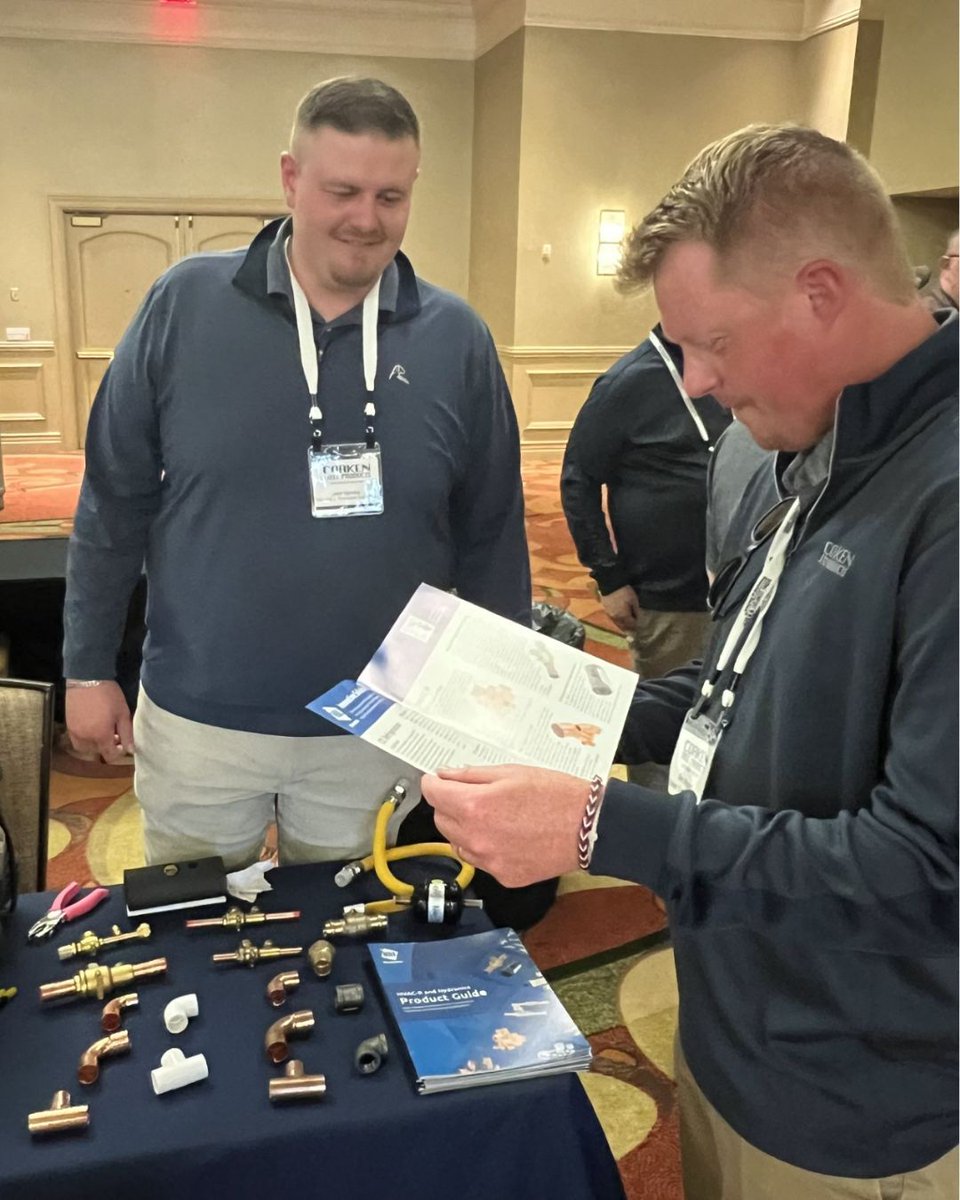 Had a great time at the Corken Steel Dealer Meeting yesterday! Our Midwest Regional Sales Manager, Kevin Gibbs, represented us at this event alongside Jake Oglesby from Thomas J. Finnegan.

#NDL #NDLIndustries #CorkenSteel #DealerMeeting