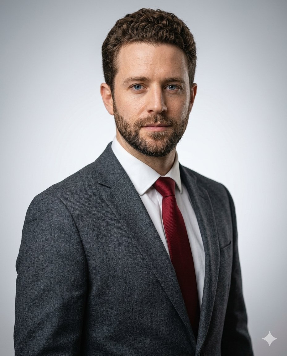 Naiknelofar788's tweet image. Gemini nano banana 2

Prompt:Create a hyper-realistic, professional studio portrait of a mature, confident male subject. The subject is positioned in a clean three-quarter composition (slightly turned body, face toward camera), maintaining a calm, composed expression with subtle