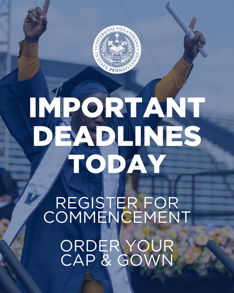 Villanova University Commencement tweet media