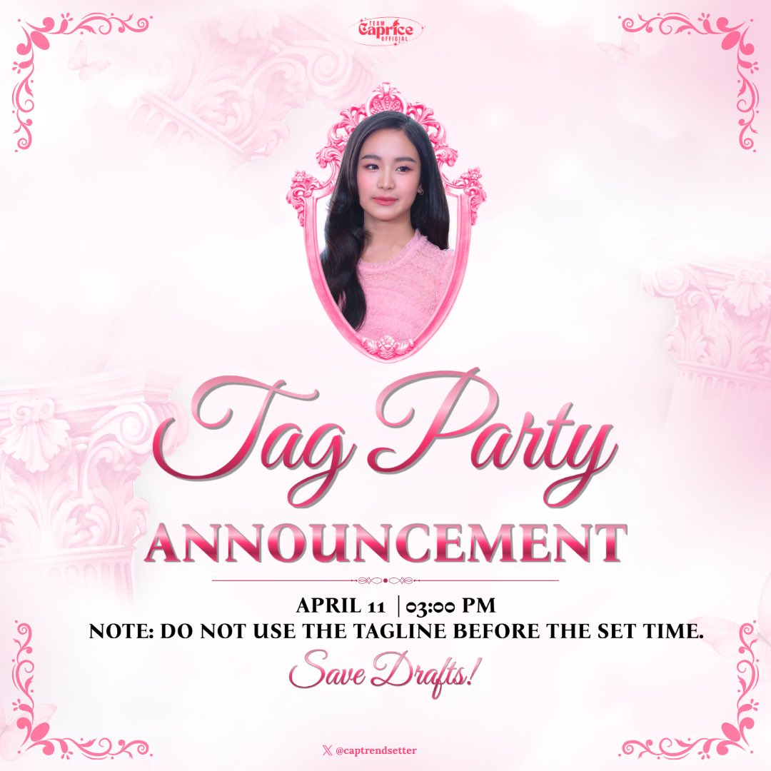 TEAM CAPRICE TRENDSETTER tweet media