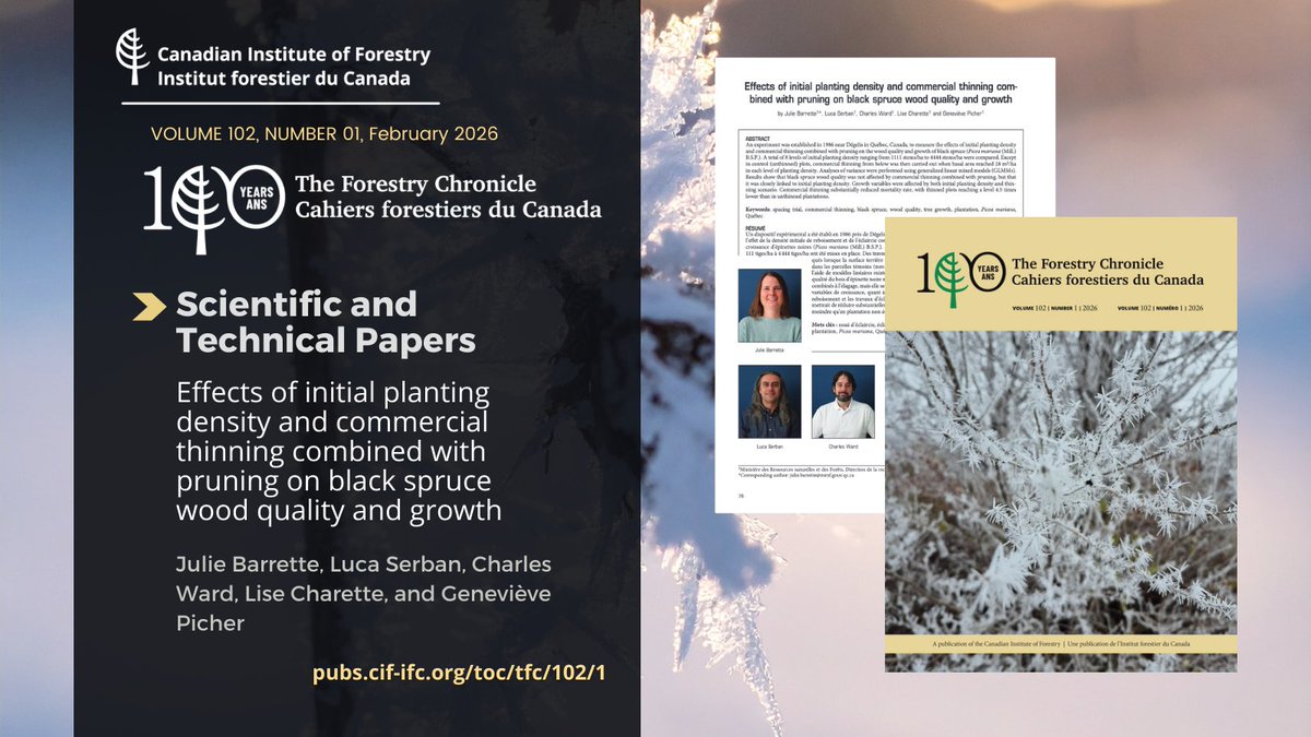 The Forestry Chronicle tweet media