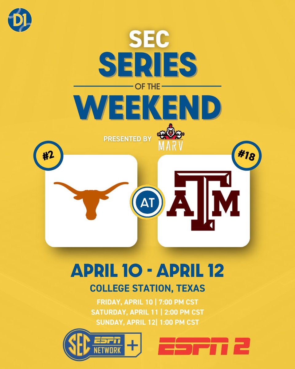 SEC on D1Baseball tweet media
