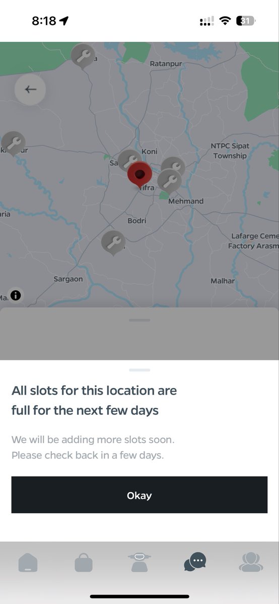 rahulkhandelw10's tweet photo. @OlaElectric @bhash purchased ola care on 9 feb https://t.co/iJVVD0Yyq5 ola scooter have many issue and since 2 months for home service “all slots for this location are full for next few days”.बता दो भाई कितने महीने कितने साल बाद available होंगे.सर्विस तो बर्बाद है ही ओला की https://t.co/gVGeGf59at