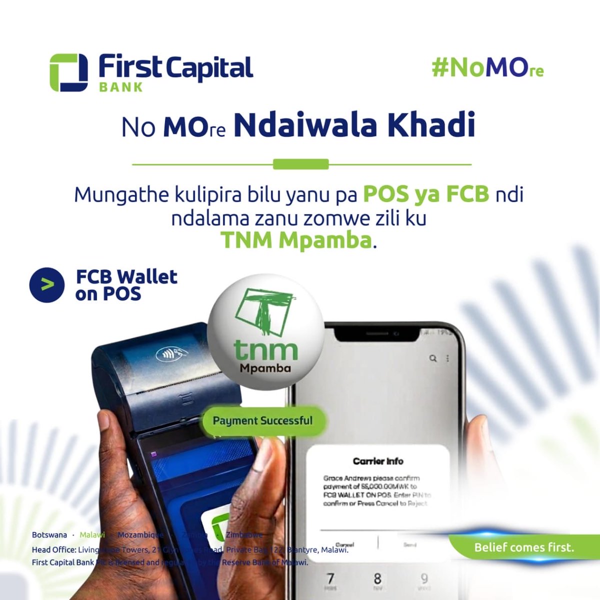 First Capital Bank Malawi tweet media