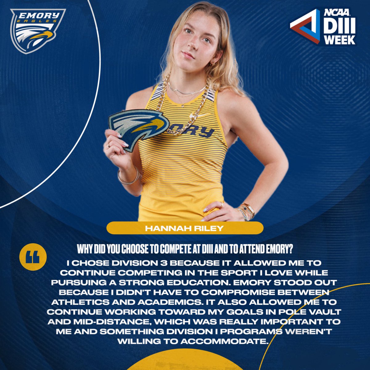 Emory Athletics tweet media