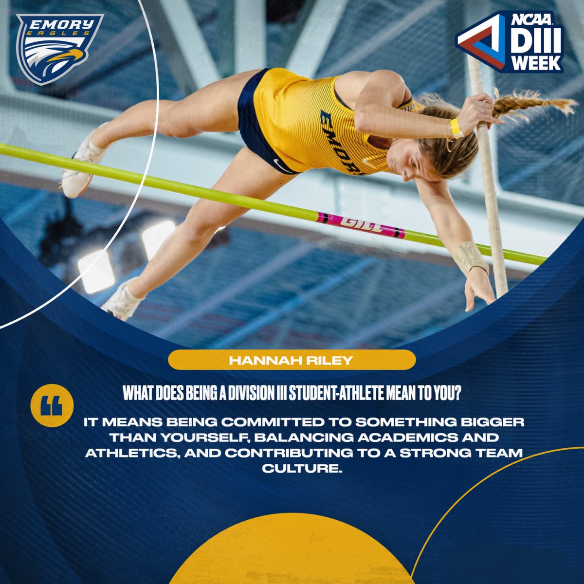 Emory Athletics tweet media