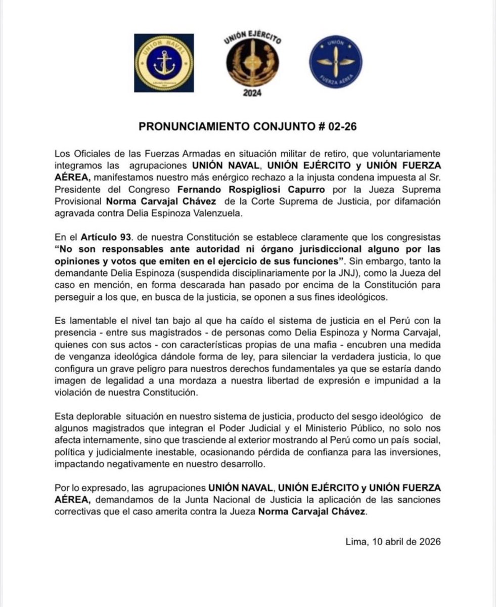 Unión Fuerza Aérea tweet media