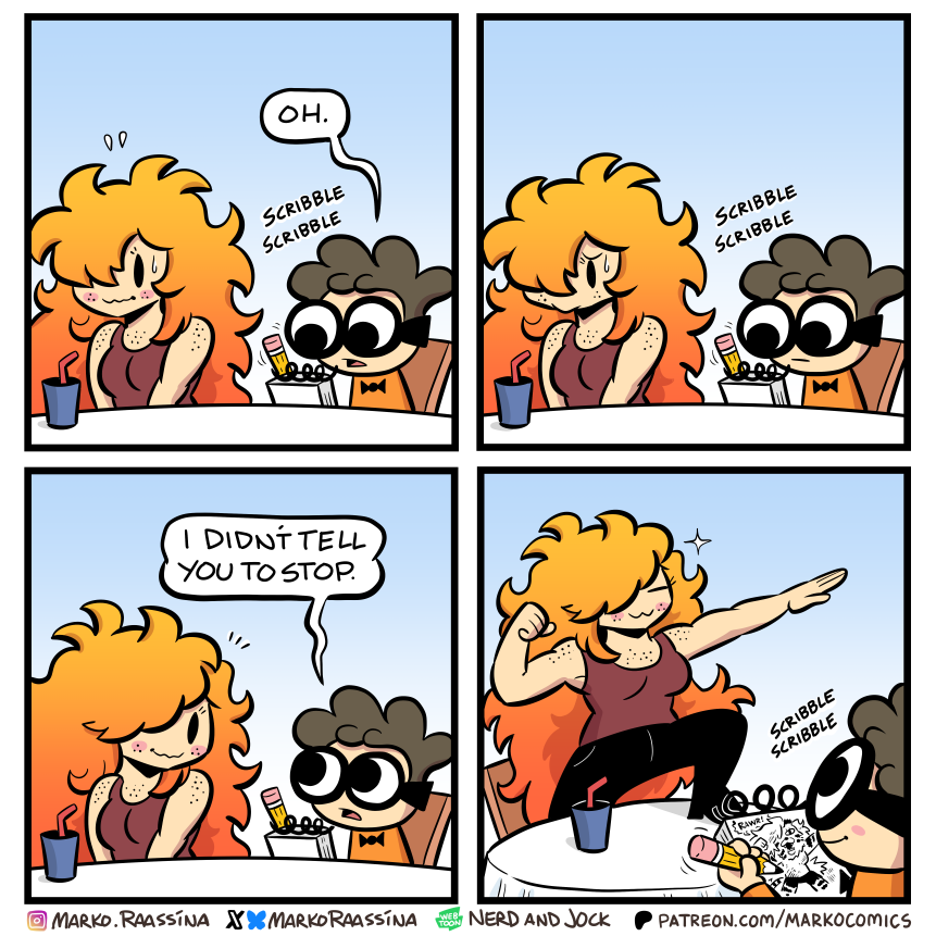 Marko (Nerd and Jock Comics) tweet media