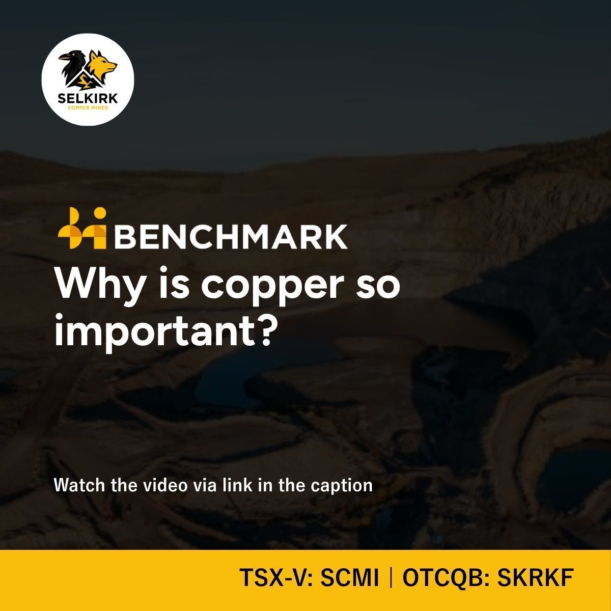 SelkirkCopper's tweet image. Benchmark: “Why is copper so important?”

“Bryan Bille, lead policy and geopolitics analyst, talks to copper analysts Albert Mackenzie and Anya Hurd about why copper is so important in the modern world.”

Watch the video: source.benchmarkminerals.com/video/watch/wh…

#selkirkcopper #copper #mining