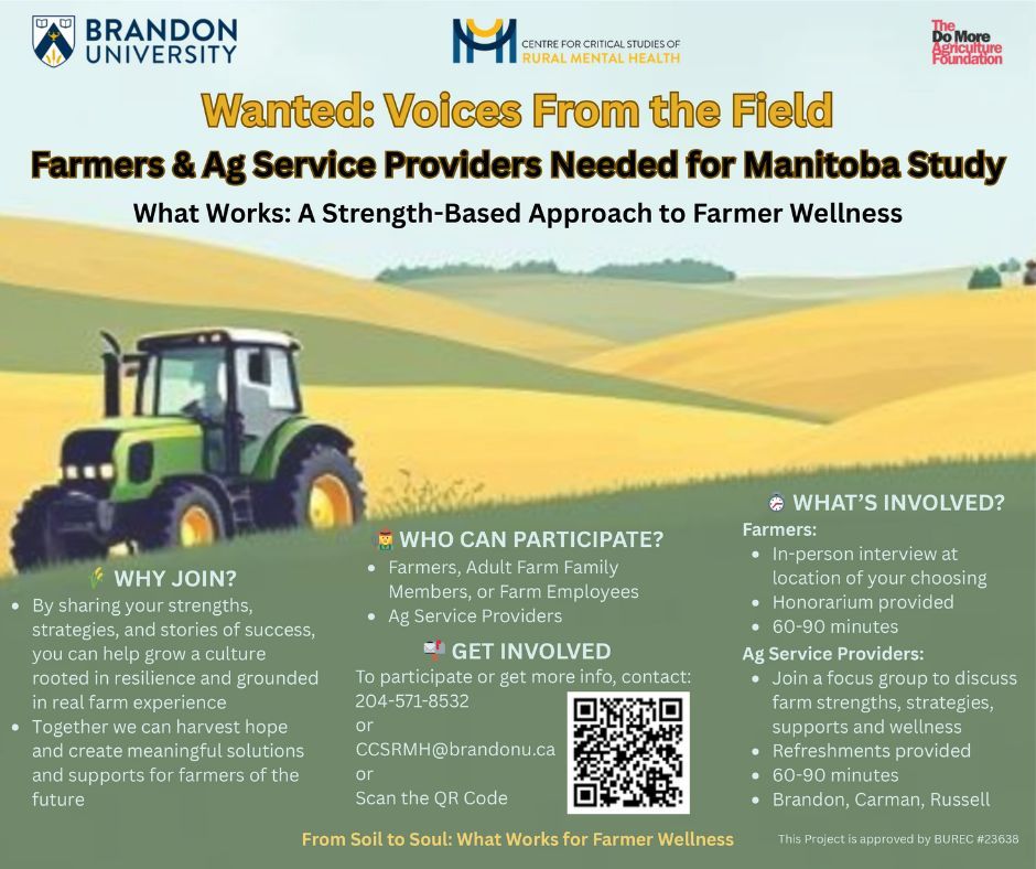 Manitoba Farmer Wellness Program tweet media