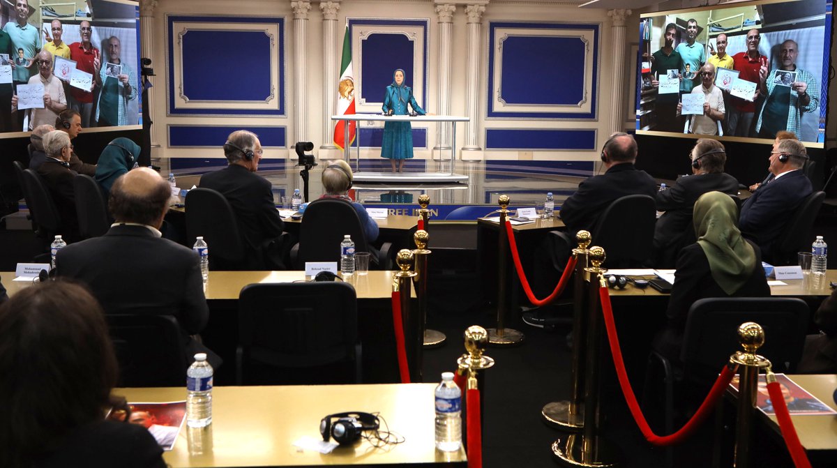 مریم رجوی tweet media