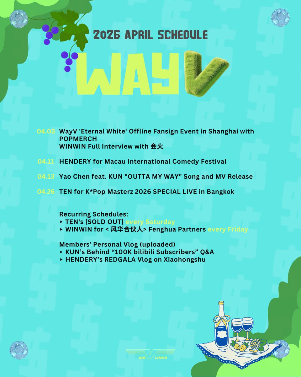 WayV Airlines ✈︎❄️ tweet media