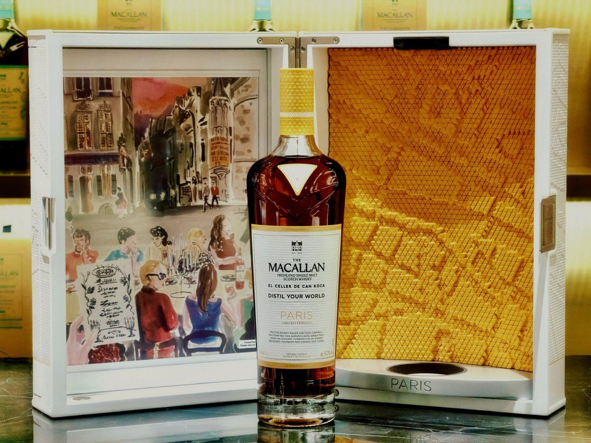 luxafriqueshop's tweet image. A rare find for those who appreciate the exceptional. The Macallan: Distil Your World: Paris Limited Edition 🥃

DM our #PersonalShopper team for details, it'll tap contact in our bio!

#Luxafrique #rarewhisky #limitededition #whiskycollector