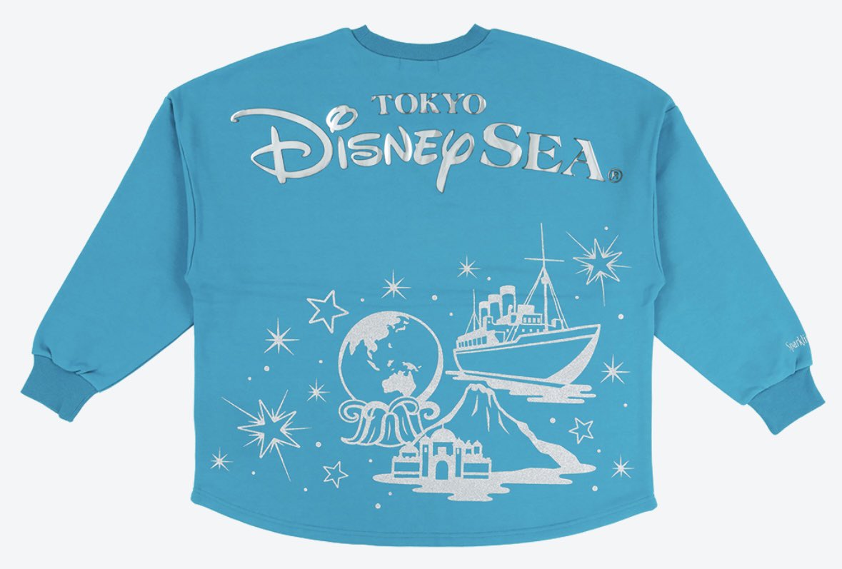 本日4月11日より、『東京ディズニーシー25周年』のトレーナーは