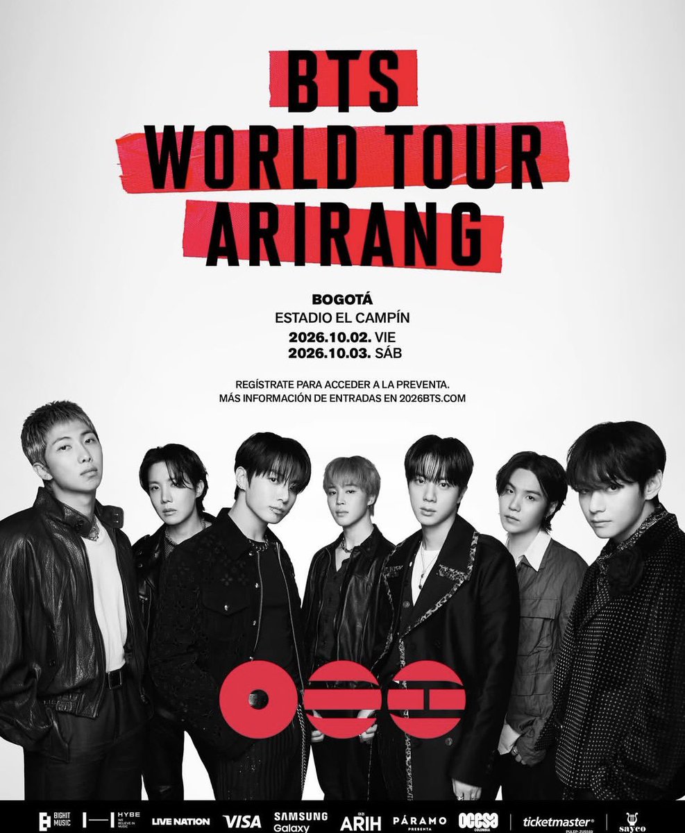 musictrendscol's tweet photo. 🚨 YA A LA VENTA 🚨

Inicia la Venta General para los dos shows de BTS en Colombia 🇨🇴 a través de https://t.co/dEDyt3mSvB 🎫

Son unidades muy limitadas en ambas fechas. 

¡Les deseamos mucha suerte! 🍀 https://t.co/W3zjDjbTvD