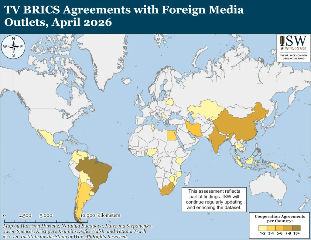Institute for the Study of War tweet media