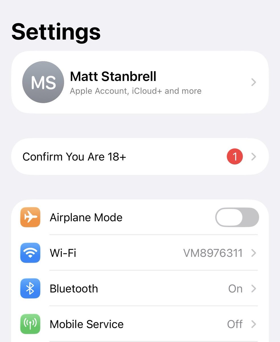 Matt Stanbrell tweet media