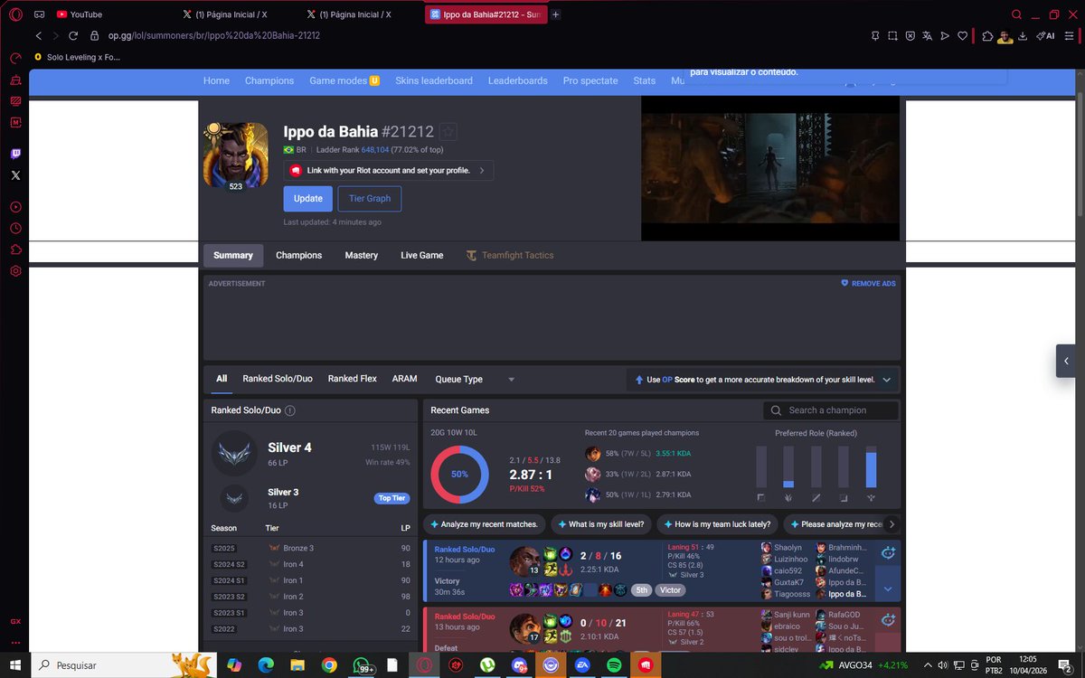 Alô <a href="/StoneDYooDa/">YoDa SL</a> , <a href="/Absoluttlol/">Absolut</a> , nao posso continuar omisso em relação a tudo isso, entao irei lançar o meu BRONZE! nos próximos dias, o CBLOW precisa conhecer um novo nome, algo que vai revolucionar o que vocês entendem em gameplay. ippodabahia #21212, ele quis relutar, disse