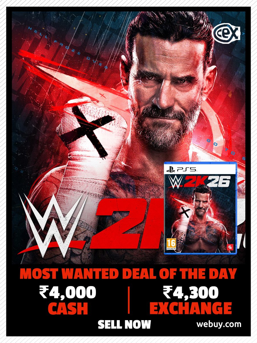 CeX India tweet media