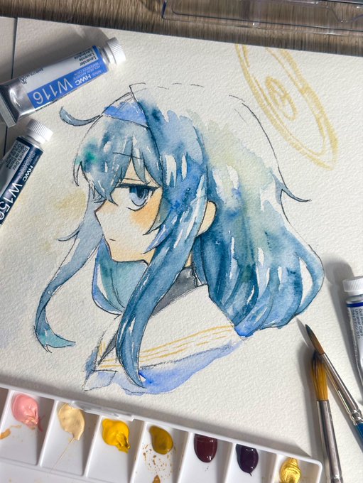 ちょっといい紙を買ったので落描き 