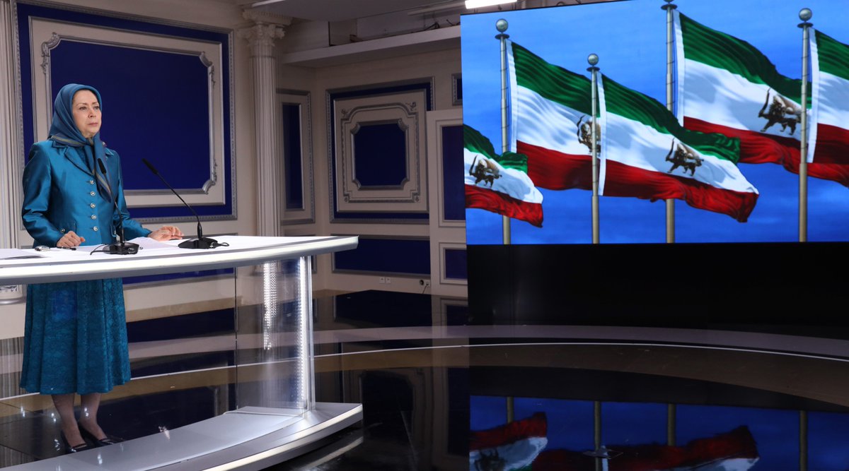 مریم رجوی tweet media