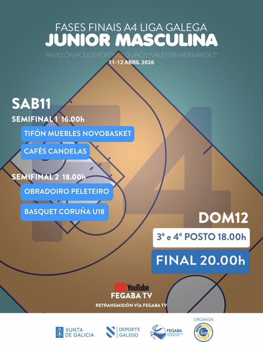 Cantera Basquet Coruña tweet media