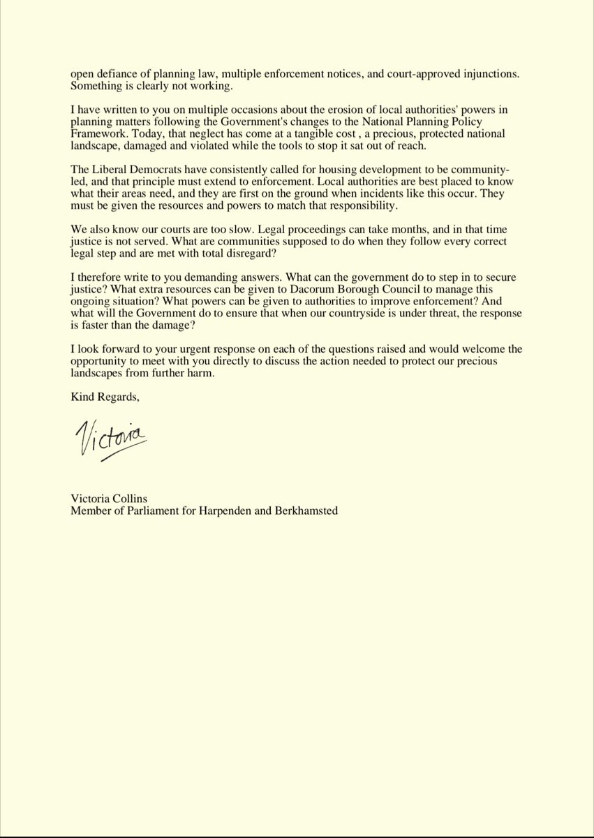 Victoria Collins MP tweet media