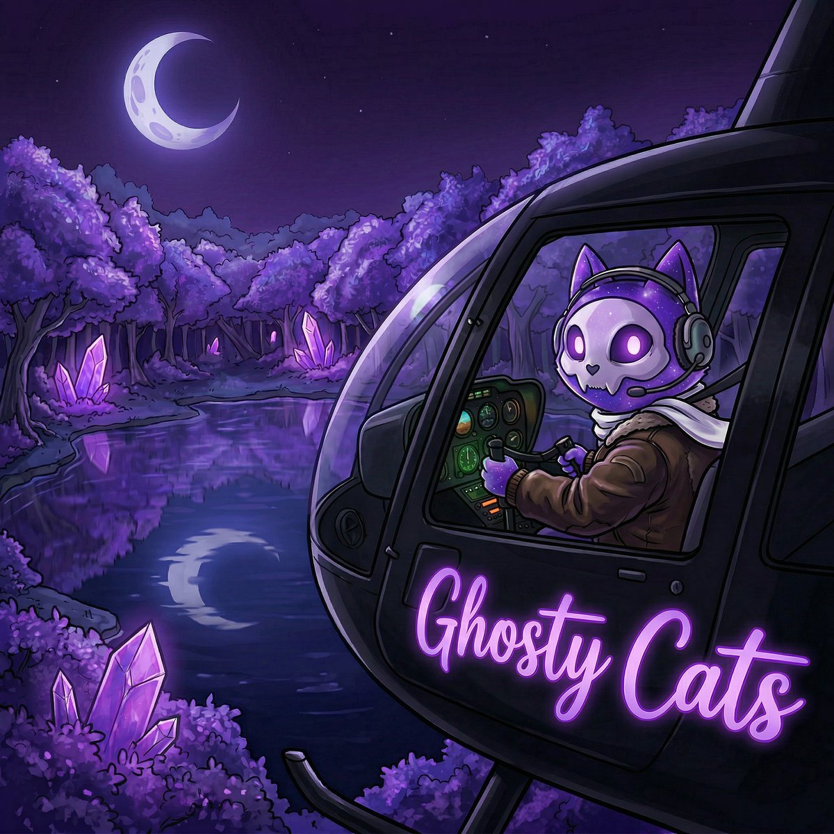 Ghosty Cats tweet media
