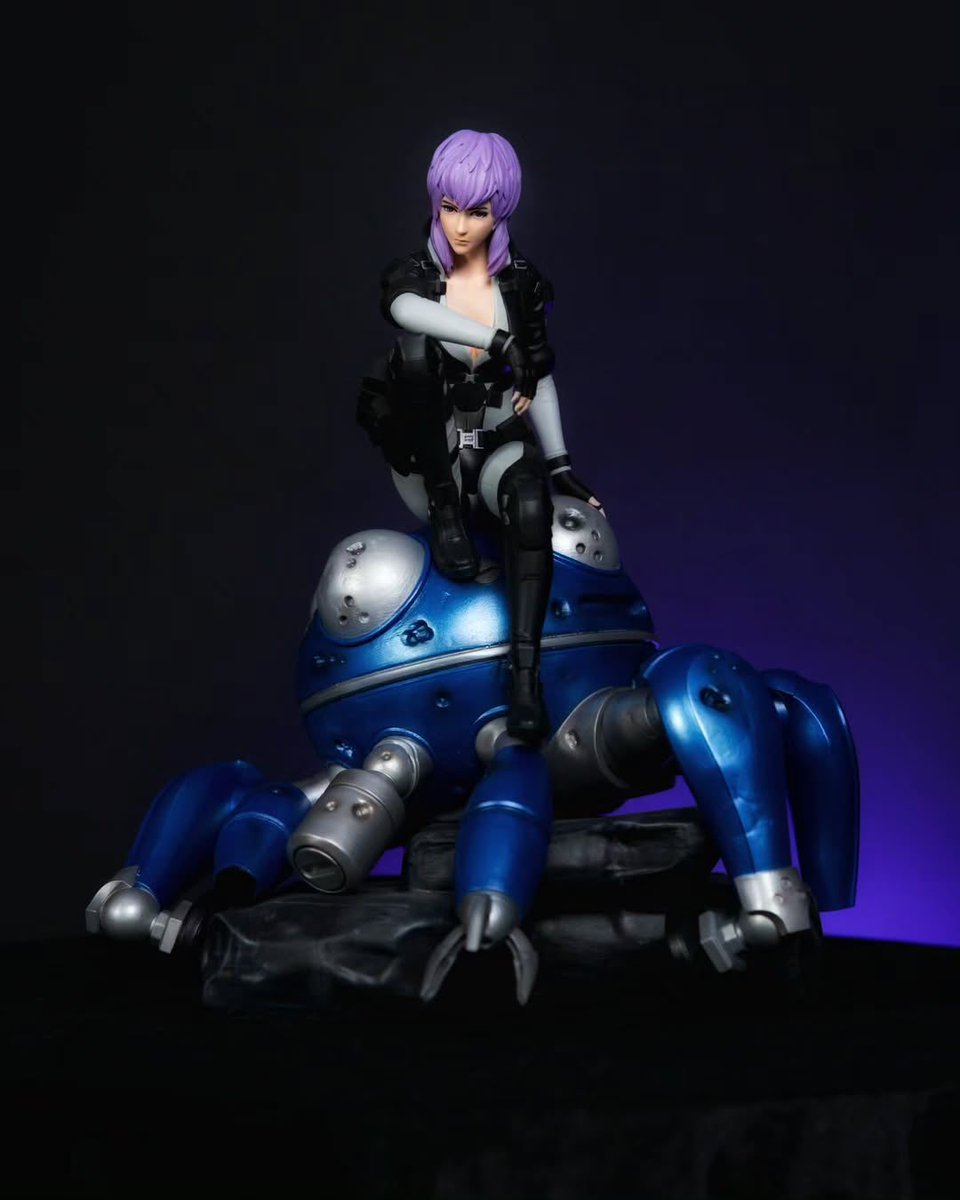 eesstudio's tweet photo. Step into the futuristic universe of Ghost in the Shell with this premium 3D printable model of Motoko Kusanagi seated atop her iconic blue Tachikoma.
#fantasyart #customdesigns #3DPrintedDesign #CreativeDesign #AdditiveManufacturing #MakerLife #ModernCraft #DesignInspiration https://t.co/IPA5biTGrC