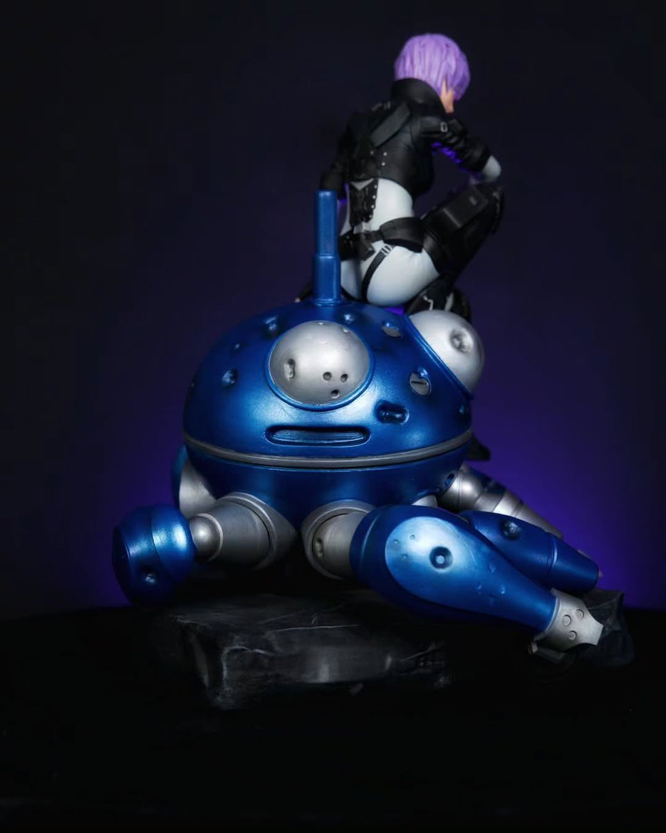 eesstudio's tweet photo. Step into the futuristic universe of Ghost in the Shell with this premium 3D printable model of Motoko Kusanagi seated atop her iconic blue Tachikoma.
#fantasyart #customdesigns #3DPrintedDesign #CreativeDesign #AdditiveManufacturing #MakerLife #ModernCraft #DesignInspiration https://t.co/IPA5biTGrC