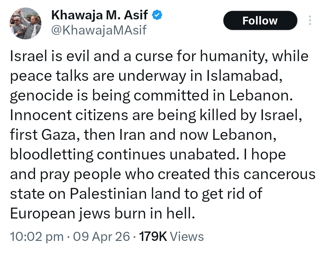 ایکس عام طور پر کسی کا ٹویٹ ڈیلیٹ نہیں کرتا، چاہے وہ رولز کی خلاف ورزی ہی کیوں نہ ہو۔ زیادہ سے زیادہ اس کی visibility کم کر دی جاتی ہے اور اس کی باقاعدہ ای میل بھیجی جاتی ہے۔
اس لیے پٹواریوں کی جانب سے یہ کہنا کہ خواجہ آصف کا ٹویٹ ایکس نے خود ڈیلیٹ کیا، بالکل غلط ہے۔