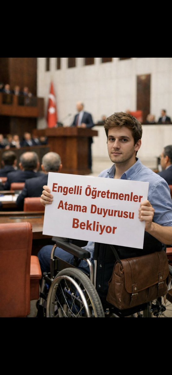 <a href="/AbdullahDamar27/">Abdullah Damar</a> 2024 ENGELLİ ÖĞRETMENLER İki yıldır atama duyurusu ve takvimini bekliyor. Birinci atamada kontenjan mağduriyeti yaşatıldı.
<a href="/RTErdogan/">Recep Tayyip Erdoğan</a> <a href="/EmineErdogan/">Emine Erdoğan</a> <a href="/Yusuf__Tekin/">Yusuf Tekin</a> <a href="/oktay_saral/">Oktay SARAL</a>  <a href="/hasandogan/">Hasan Doğan</a>  <a href="/latifselvi42/">Latif Selvi</a> <a href="/tcmeb/">Millî Eğitim Bakanlığı</a> <a href="/cftcblnt/">Bülent ÇİFTCİ</a> <a href="/bilalmacit/">Bilal Macit</a> <a href="/kasapoglu/">Dr. Mehmet Kasapoğlu</a>
#2024EkpssÖğretmenleriUmutlu