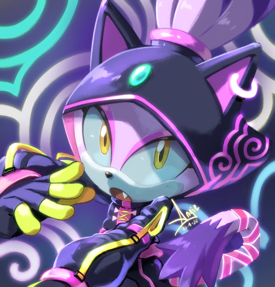 Angie the cat tweet media