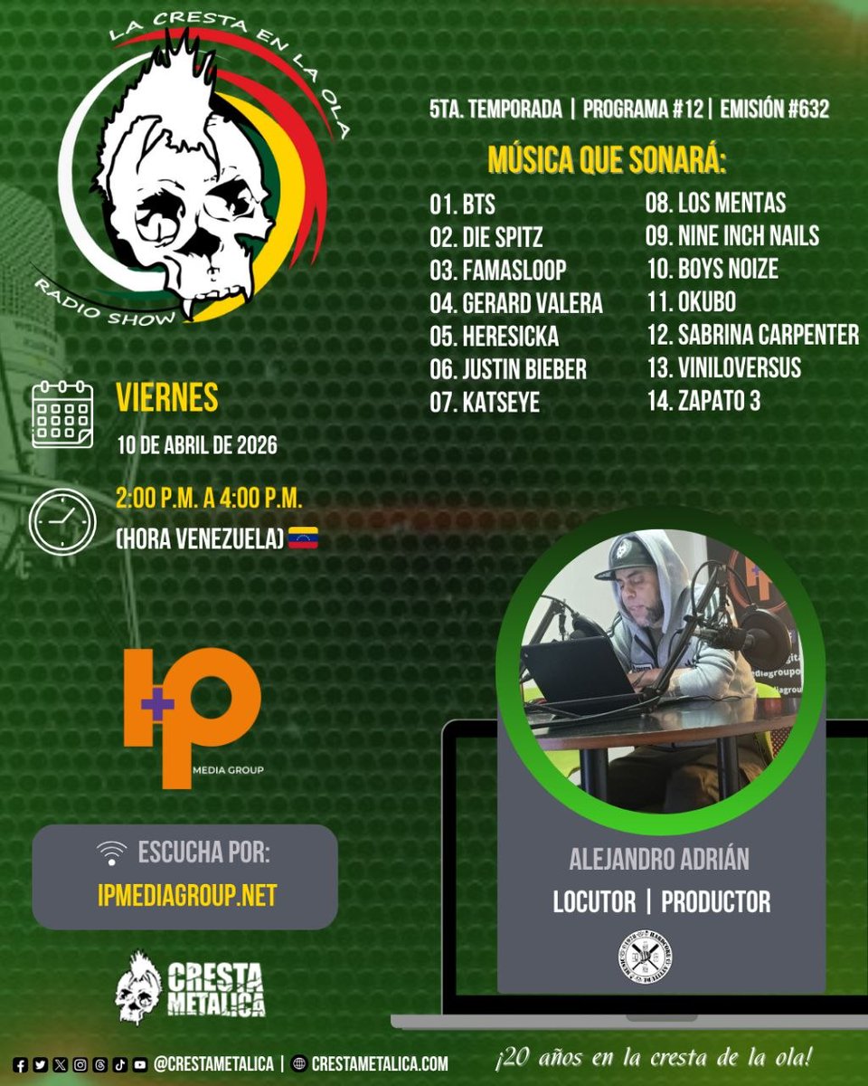 Cresta Metalica Producciones tweet media