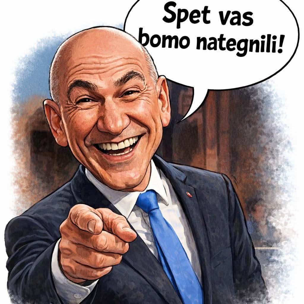 Janšisti so se drli ukradene volitve. 
Eto, pa so nam ukradli državo.