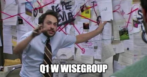 [Q1 w WiseGroup] Jak najkrócej mogę podsumować Q1 2026 roku? FOMO i Roller Coaster. 

(FOMO - Fear of missing out - lęk przed przeoczeniem, wypadnięciem z obiegu lub byciem pominiętym).

Jeszcze nigdy nie przeżyłem takiego kwartału w biznesie. Liczba sprzecznych ze sobą sygnałów