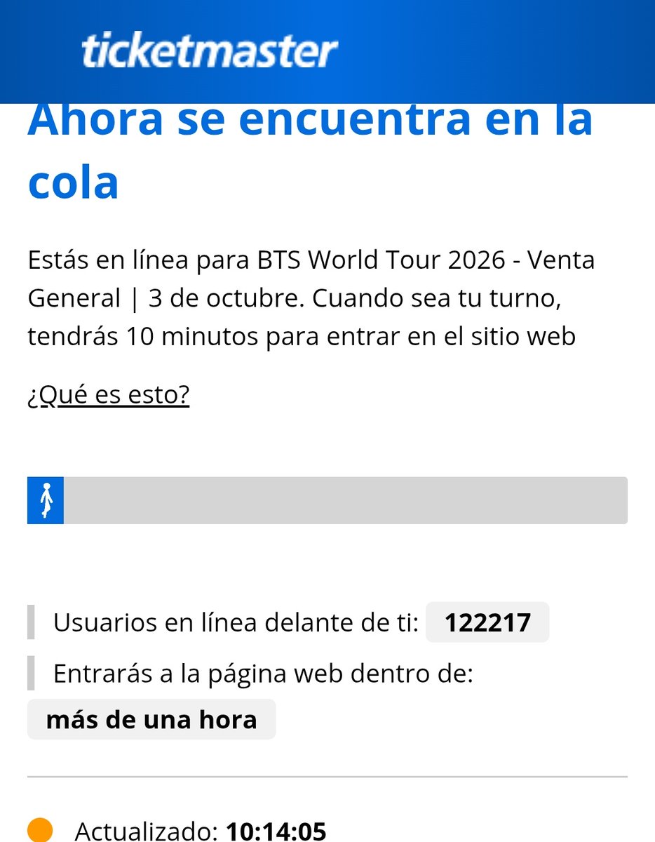 Hasta ahora me doy cuenta que en el celular si sale el número de usuarios en la fila 😃