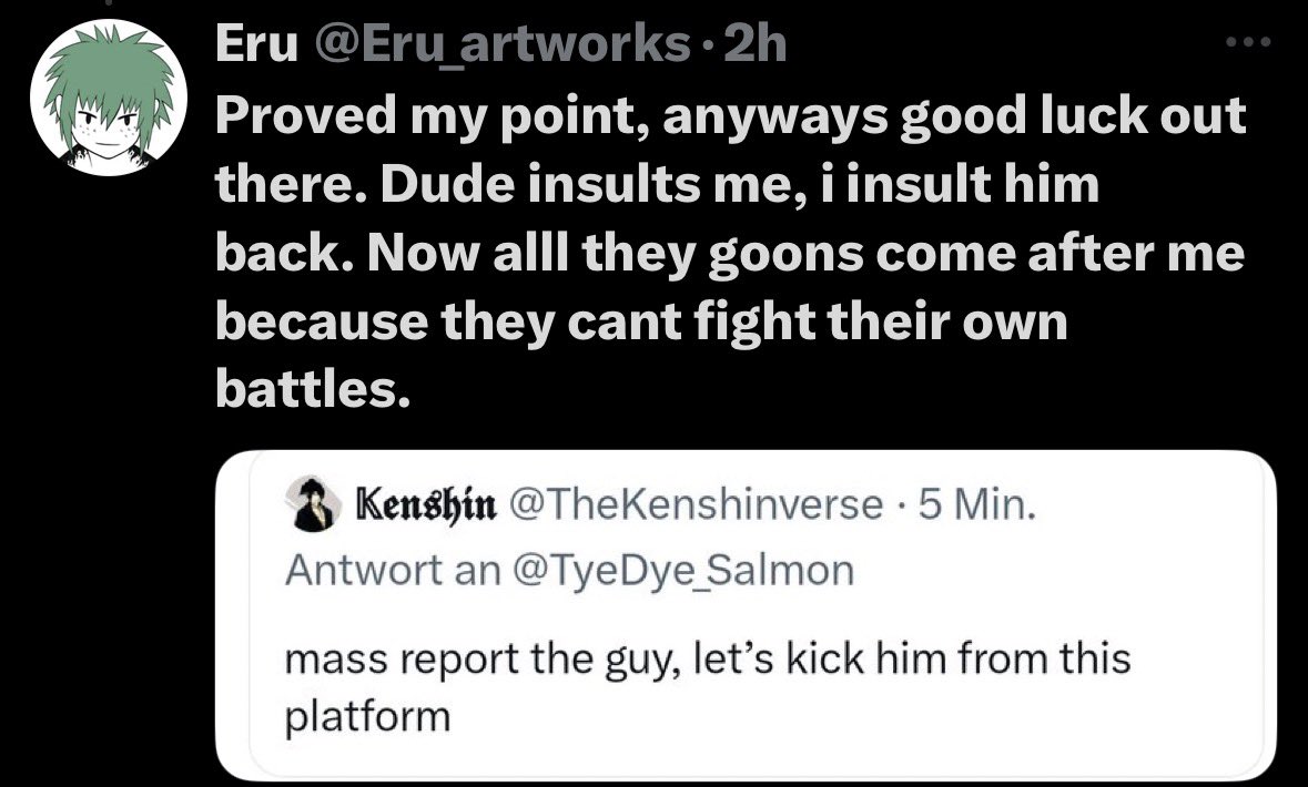 Bro thinks he is a victim after targeting, spreading hate and misinformation. 

You insulted first buddy. 

Change your life, get better, grow up as a person, cleanse your heart.