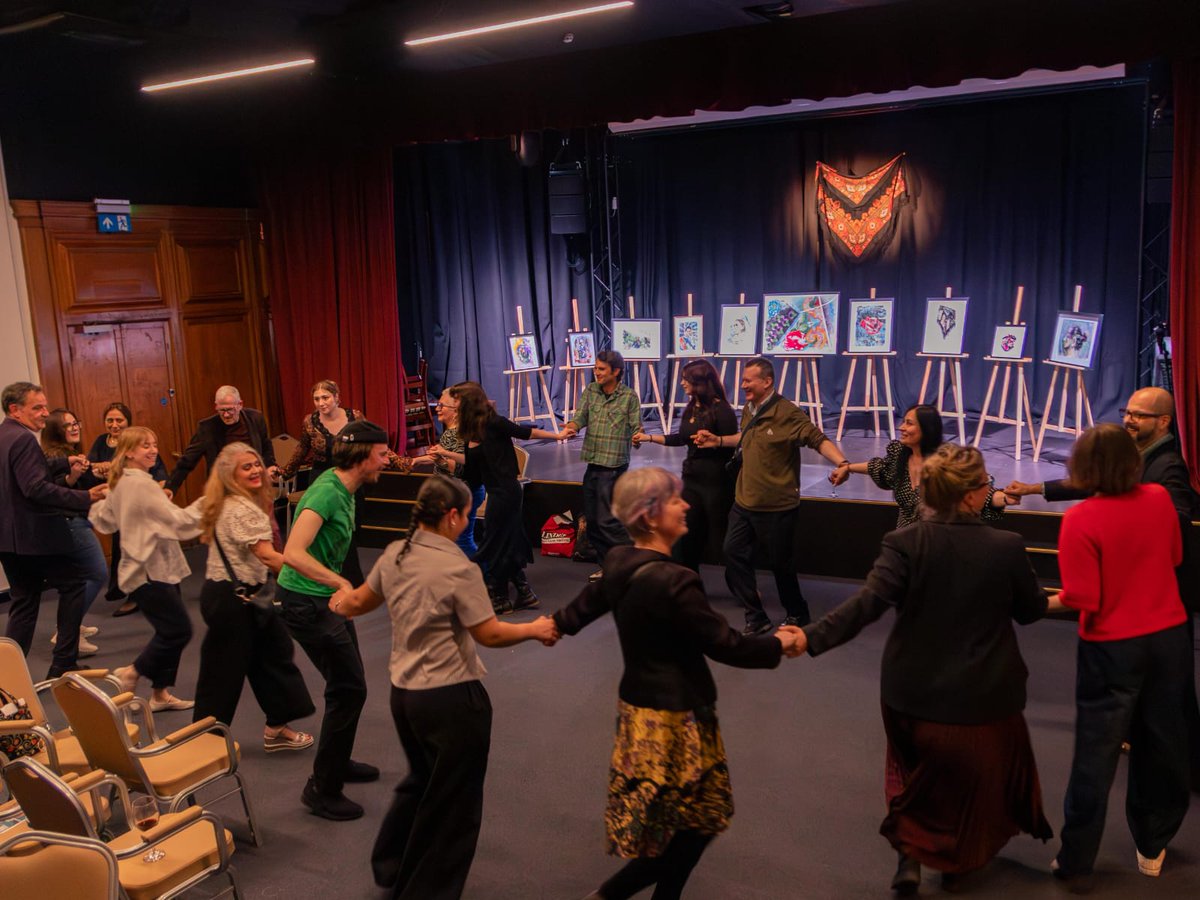 RomaSupport's tweet photo. #internationalromaday

We had an amazing time at @HCCLondon celebrating #IRD2026 through a fantastic exhibition by @arablo https://t.co/AIaZBtEoX4